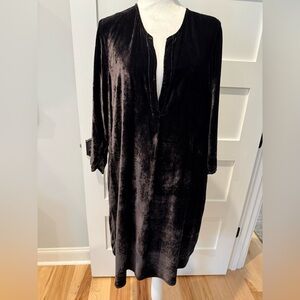 CP Shades Black Velvet Tunic Dress.  Size M